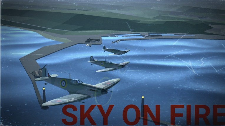 Sky On Fire : 1940 // PC & Mobile Game Cover