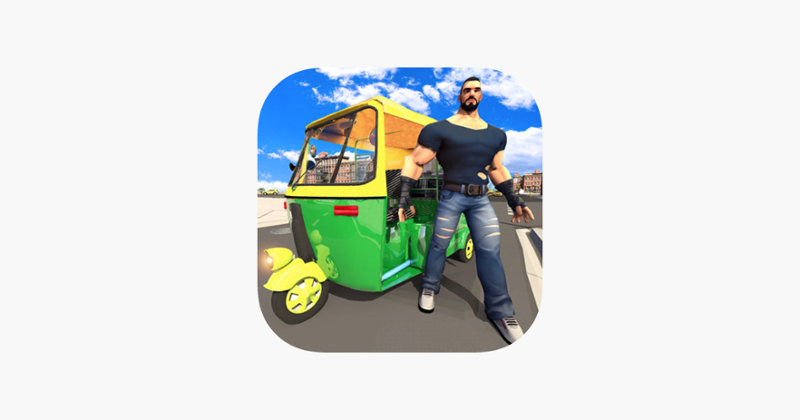 3 Wheeler City Taxi Tuk Tuk 3D Game Cover