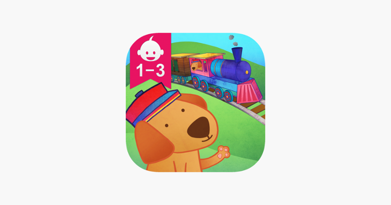 Animal Train for Toddlers Game Cover