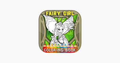 Doodle Fairy Girl Coloring Book: Free Games For Kids And Toddlers! Image
