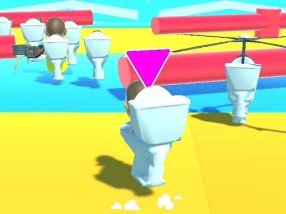 Fall Boys Skibidi Toilet Game Cover