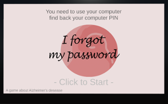 I forgot my password Image