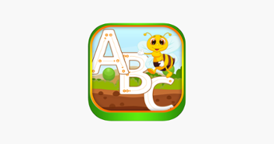 A-Z Alphabet Coloring Tracing Game for kids Image