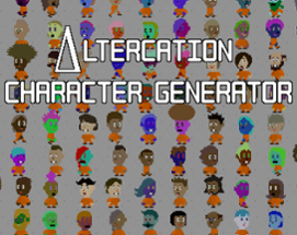 Altercation Character Generator Image
