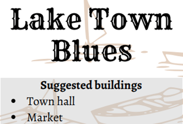 Lake Town Blues Game Cover