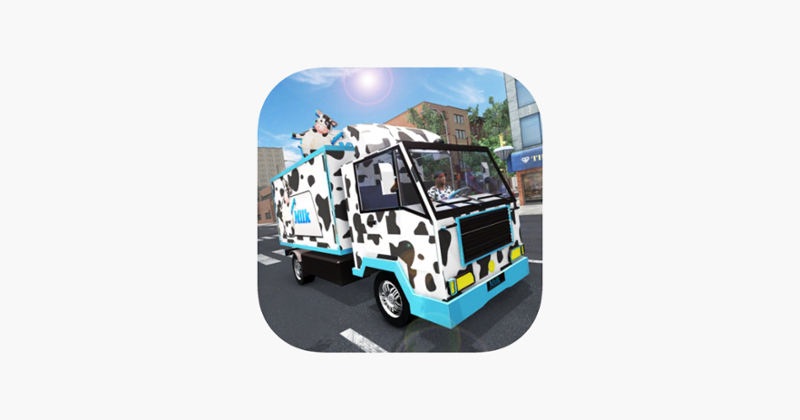 Milkman Transport Simulator 3d Game Cover