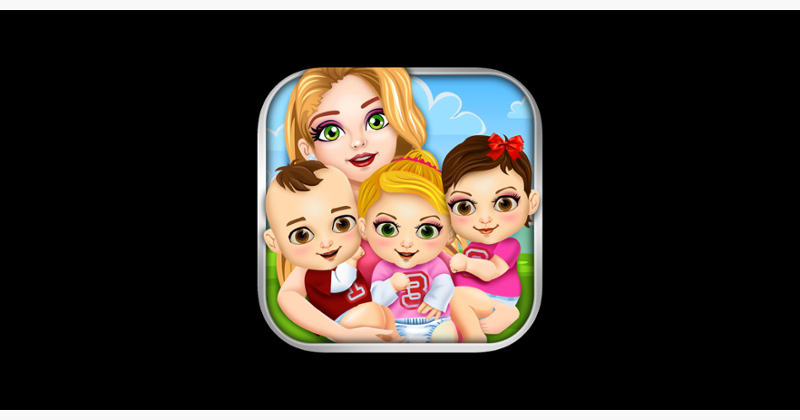 Triplet Baby Doctor Salon Spa Game Cover