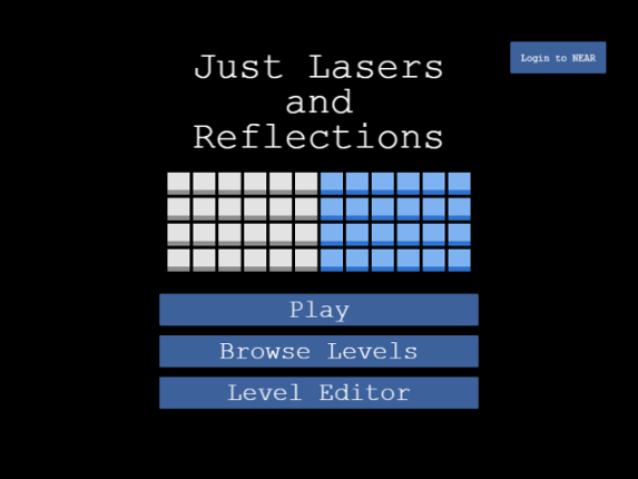 Just Lasers and Reflections Game Cover