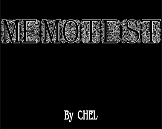 MEMOTEST Game Cover