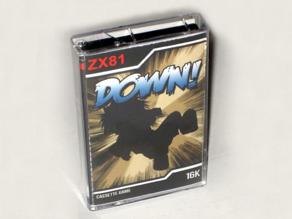 ZX81 - Down! (2012) Game Cover