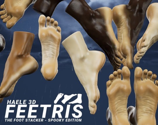 HAELE 3D -  Feetris - The Foot Stacker- Spooky  Edition Game Cover