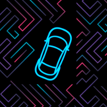 Neon Car Maze Image