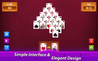 Pyramid Solitaire: Card Game Image