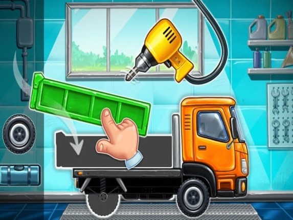 Truck-Factory-For-Kids-Game Game Cover