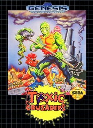 Toxic Crusaders Game Cover