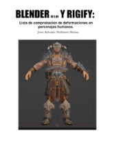 Blender y Rigify: Lista de comprobación de deformaciones en personajes humanos. Image