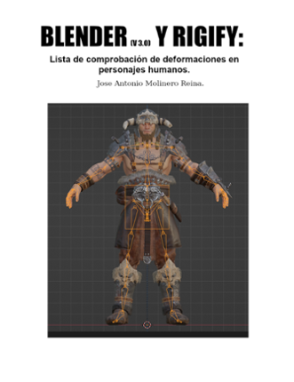 Blender y Rigify: Lista de comprobación de deformaciones en personajes humanos. Game Cover
