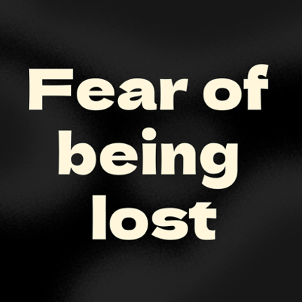 Fear of being lost Game Cover