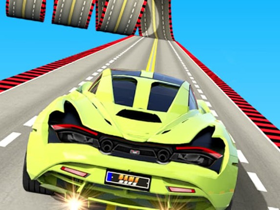 Mega Ramp Car Stunts Crazy Car Game Cover