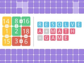 RESOLVE : a math game Image