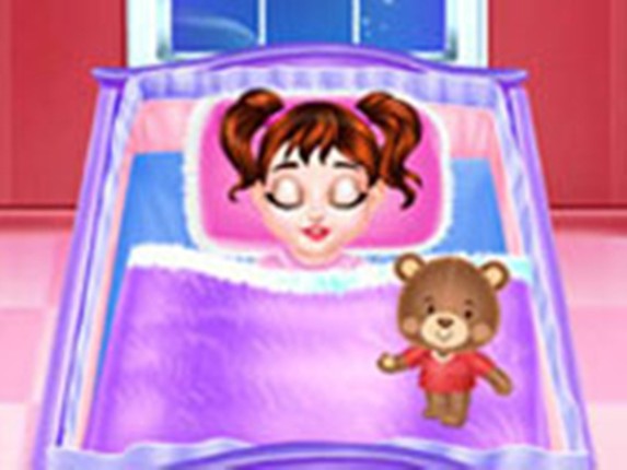Good Night Baby Taylor - Baby Care Game Game Cover