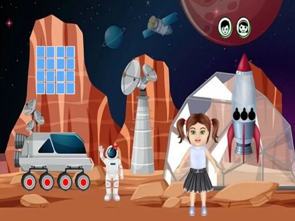 Space Girl Escape 2 Game Cover