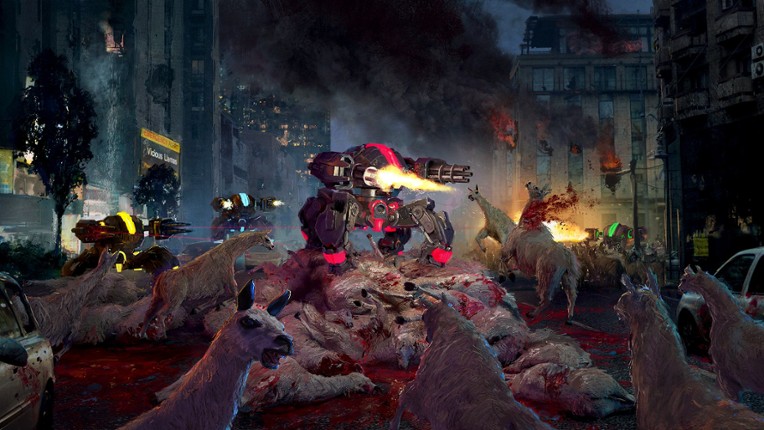 Vicious Attack Llama Apocalypse Game Cover