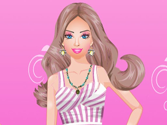 Barbie Shopping Dress Game Cover