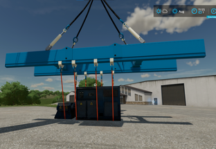 FS22 Adjustable Spreader Bar v1.1.0.0 Image