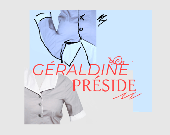 Géraldine préside Game Cover