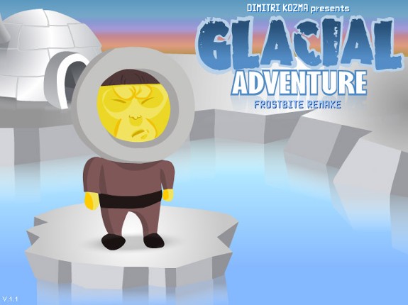 GLACIAL ADVENTURE - Atari's Frostbite remake Game Cover