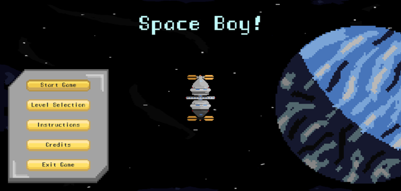 Space Boy! Game Cover