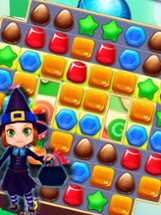 Candy Witch Puzzle Halloween Image