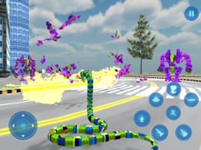 Snake Robot Transform Car Game Image
