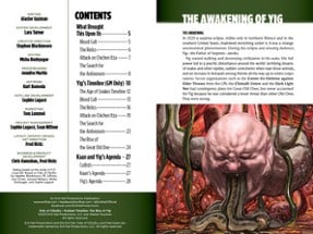 Fate of Cthulhu Timeline • The Rise of Yig Image