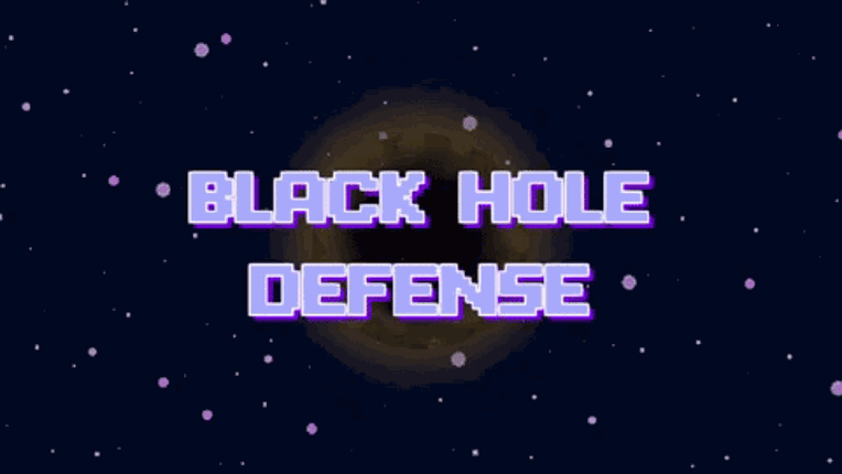 Black Hole Defense Game Cover