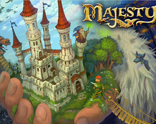 Majesty: The Fantasy Kingdom Sim Game Cover