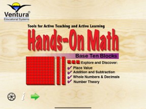 Hands-On Math Base Ten Blocks Image