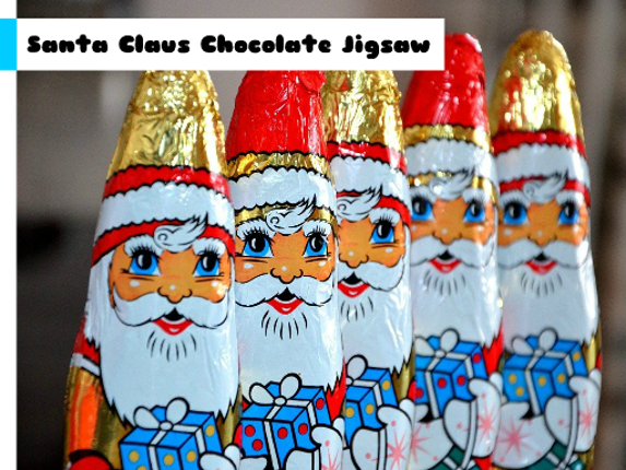 Santa Claus Chocolate Jigsaw Game Cover