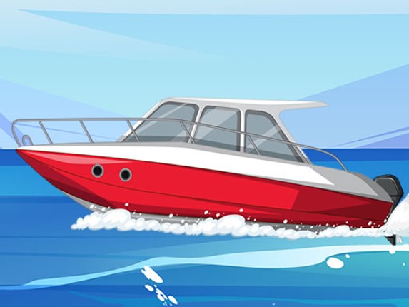 Speed Boat Jigsaw Game Cover