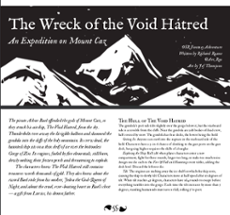 The Wreck of the Void Hatred: An Expedition on Mount Caz Image