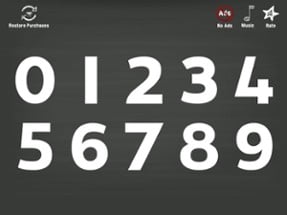 Trace Numbers • Kids Learning Image