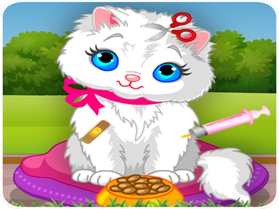 Vet Cat Clinic!!! Little Kitty Cat Hospital Game Cover
