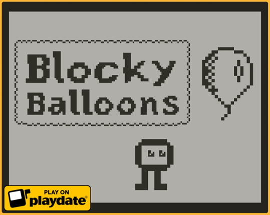 Blocky Balloons (for Playdate) Game Cover