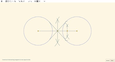 Ecocoru: Euclidean Constructions - Compass & Ruler Image