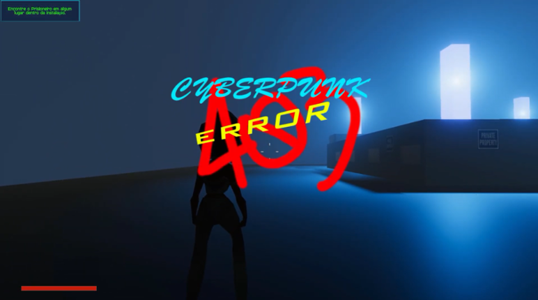Cyberpunk ERROR 403 - PTBR Game Cover