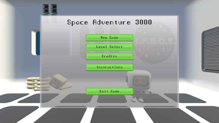 Space Adventure 3000 Game Cover