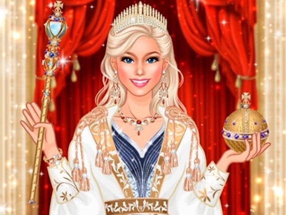 Royal Dress Up Queen Fashion Game Cover