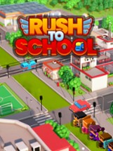 Rush to School - Road Crossing Image