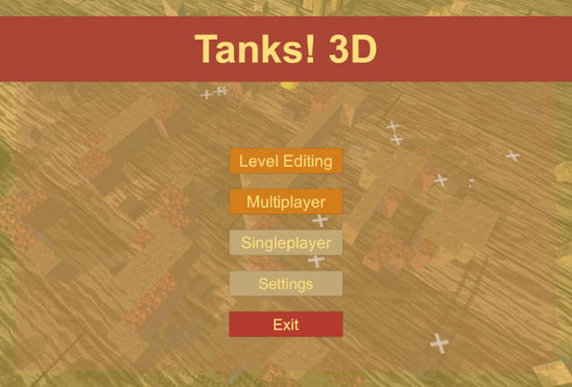 Tanks 3D Game Cover